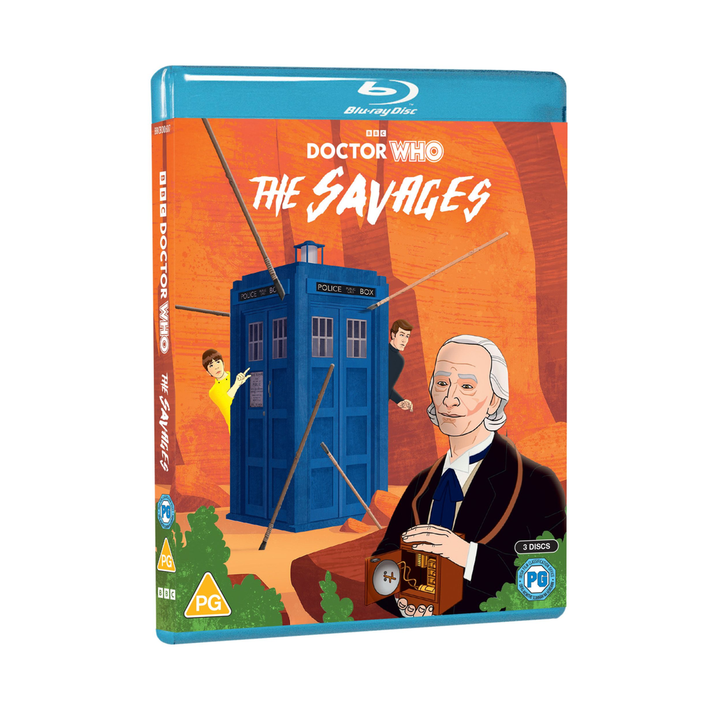Doctor Who The Savages Blu-Ray Afbeelding 1