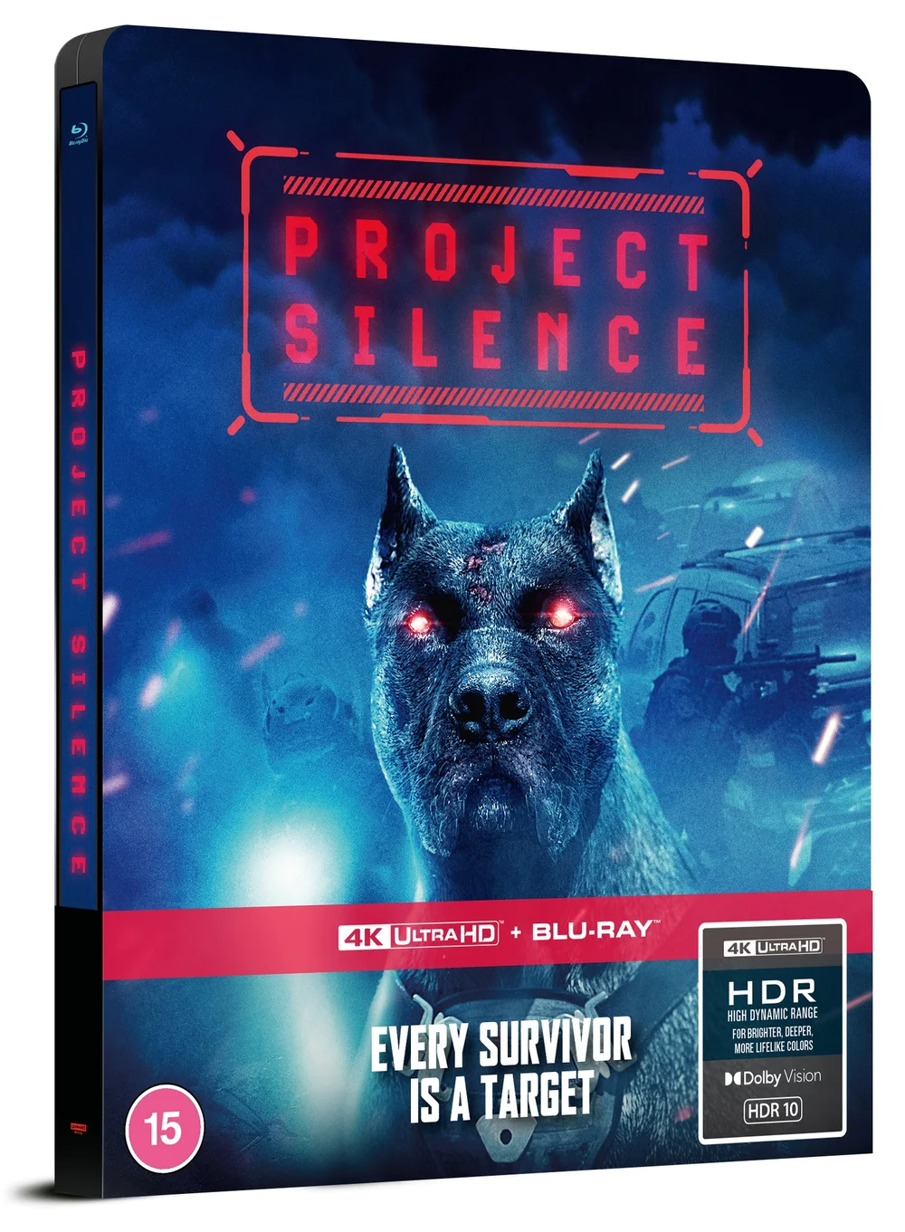 Project Silence 4K UHD & Blu-Ray Steelbook Afbeelding 1