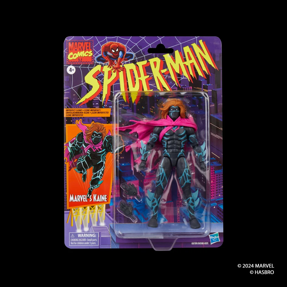 Marvel Legends Series Marvel's Kaine, Retro Comics Collectible 6-Inch Scale Action Figure Afbeelding 1