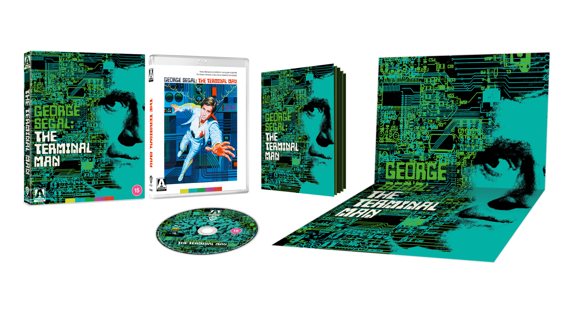 The Terminal Man Limited Edition Blu-ray Afbeelding 1