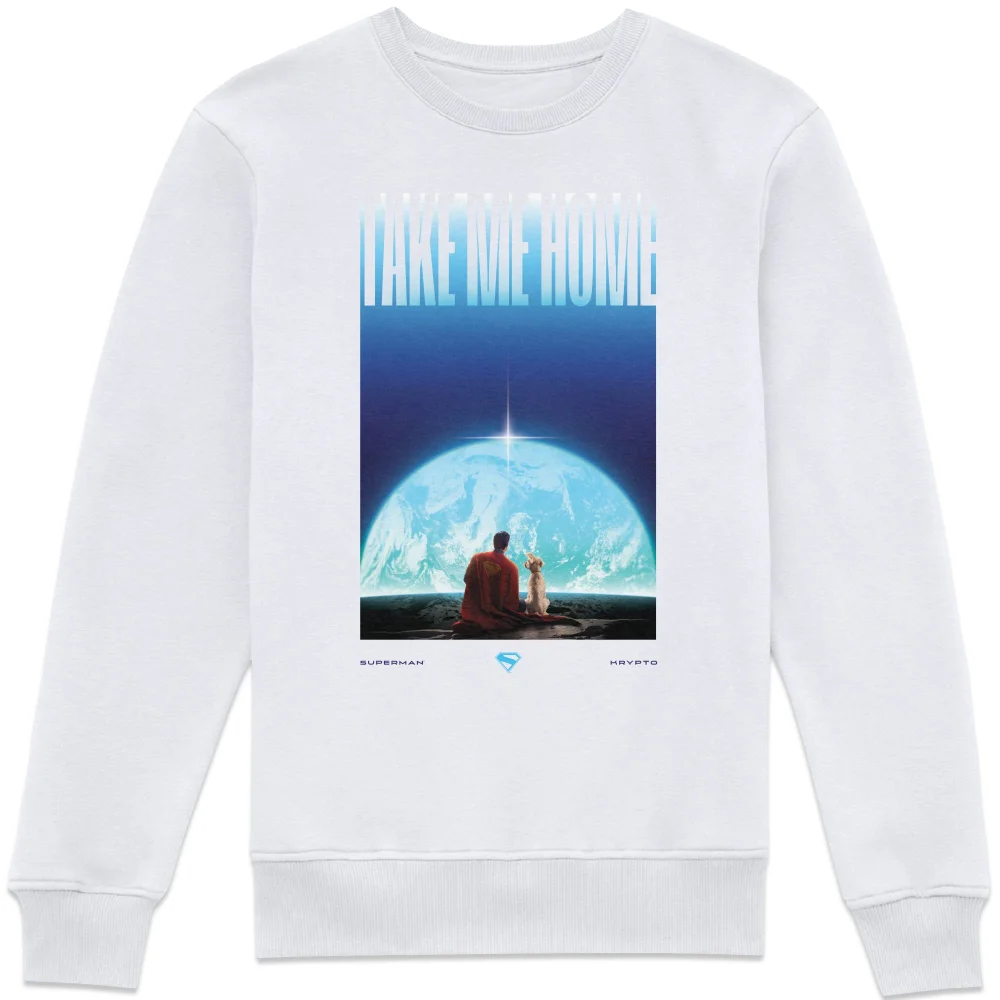 Superman Sweatshirt - White - XS Afbeelding 1