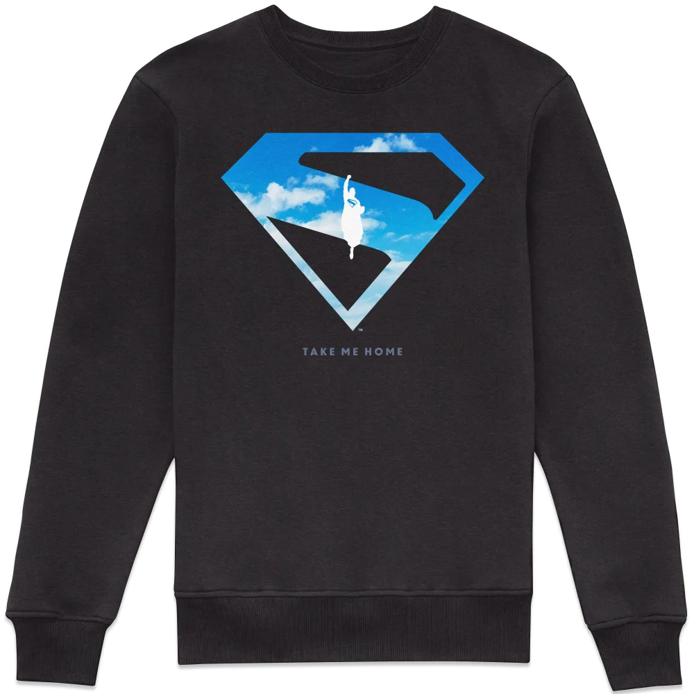 Superman Flight Sweatshirt - Black - XS Afbeelding 1