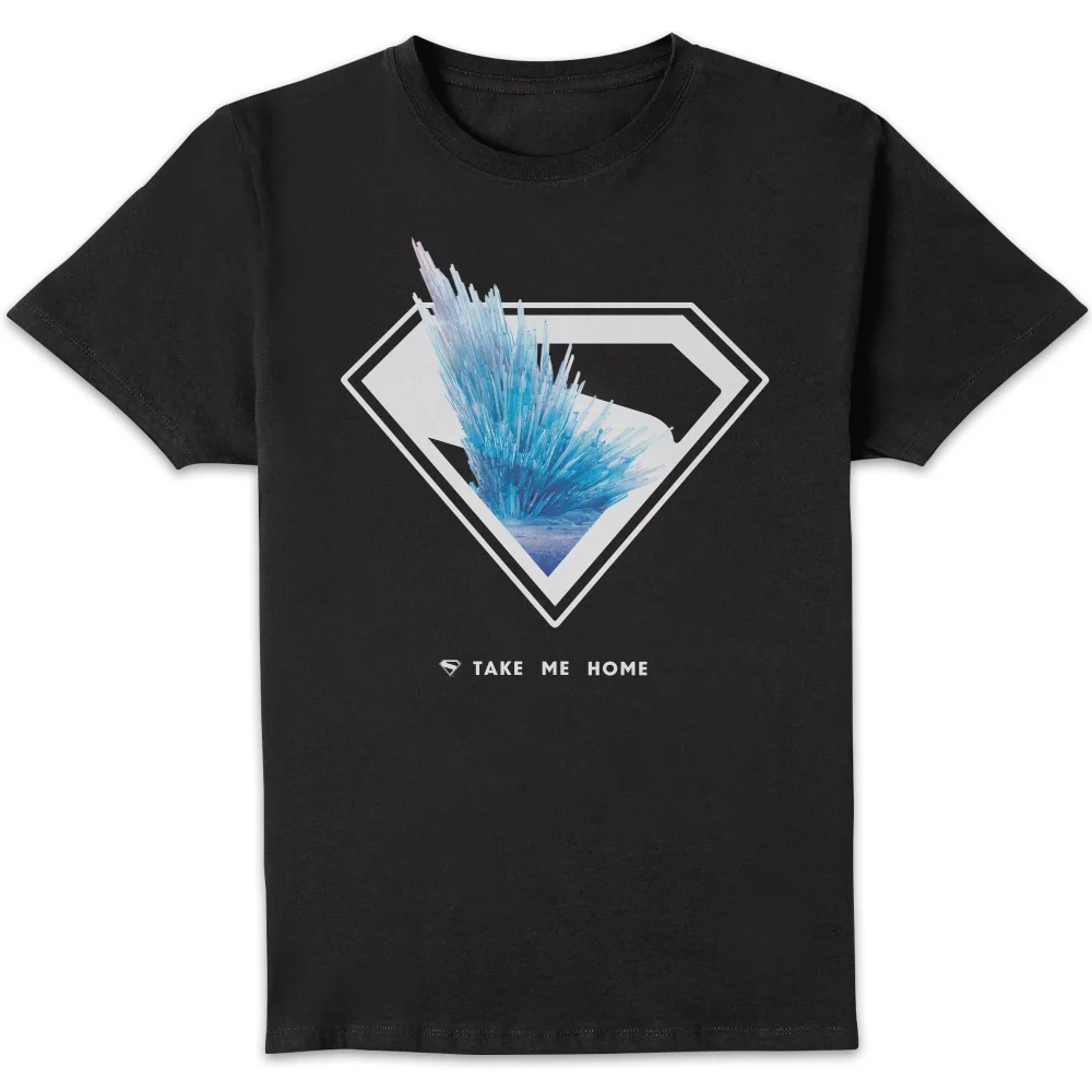 Superman Solitude Unisex T-Shirt - Black - S Afbeelding 1