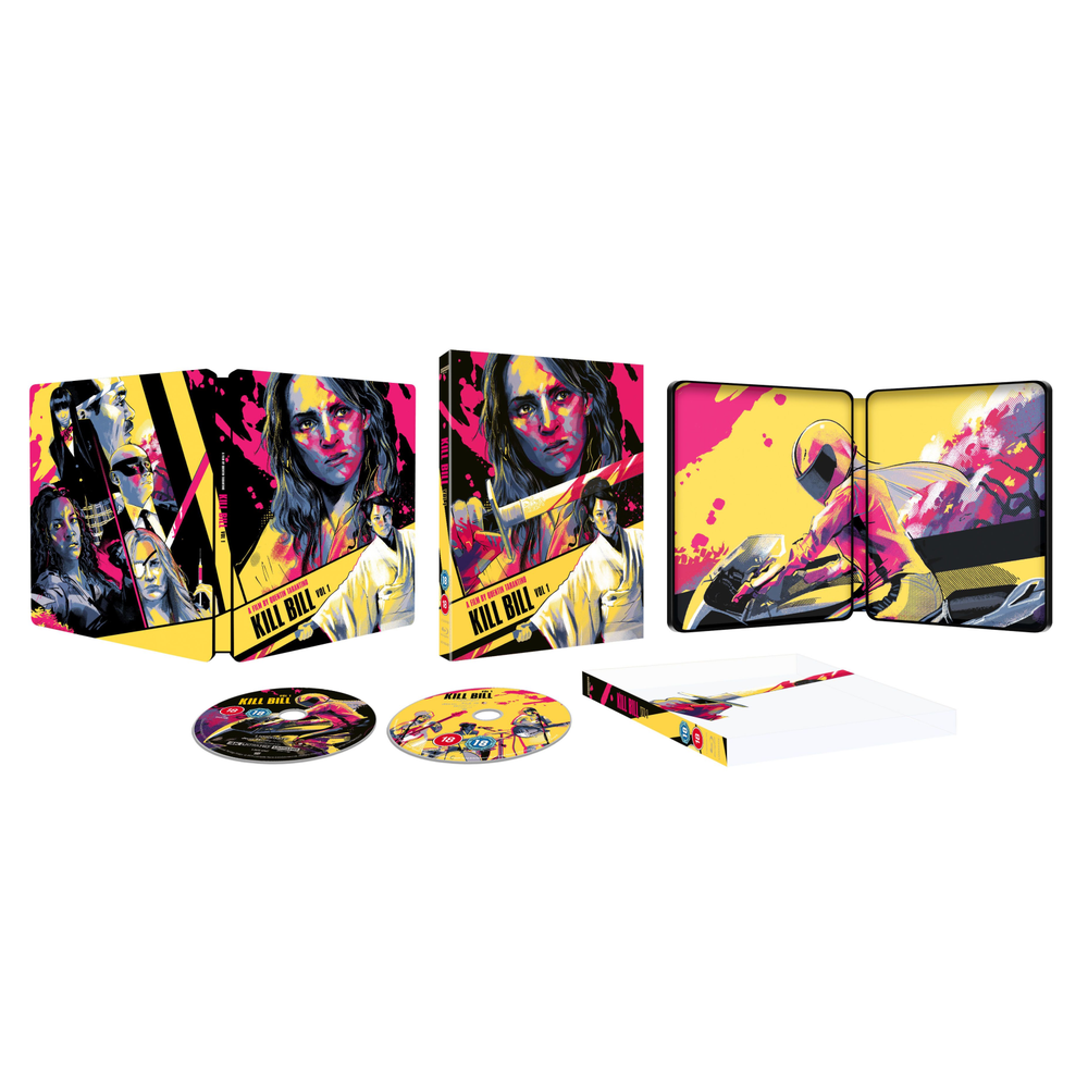 KILL BILL: VOLUME 1 4K ULTRA HD & BLU-RAY STEELBOOK Afbeelding 1