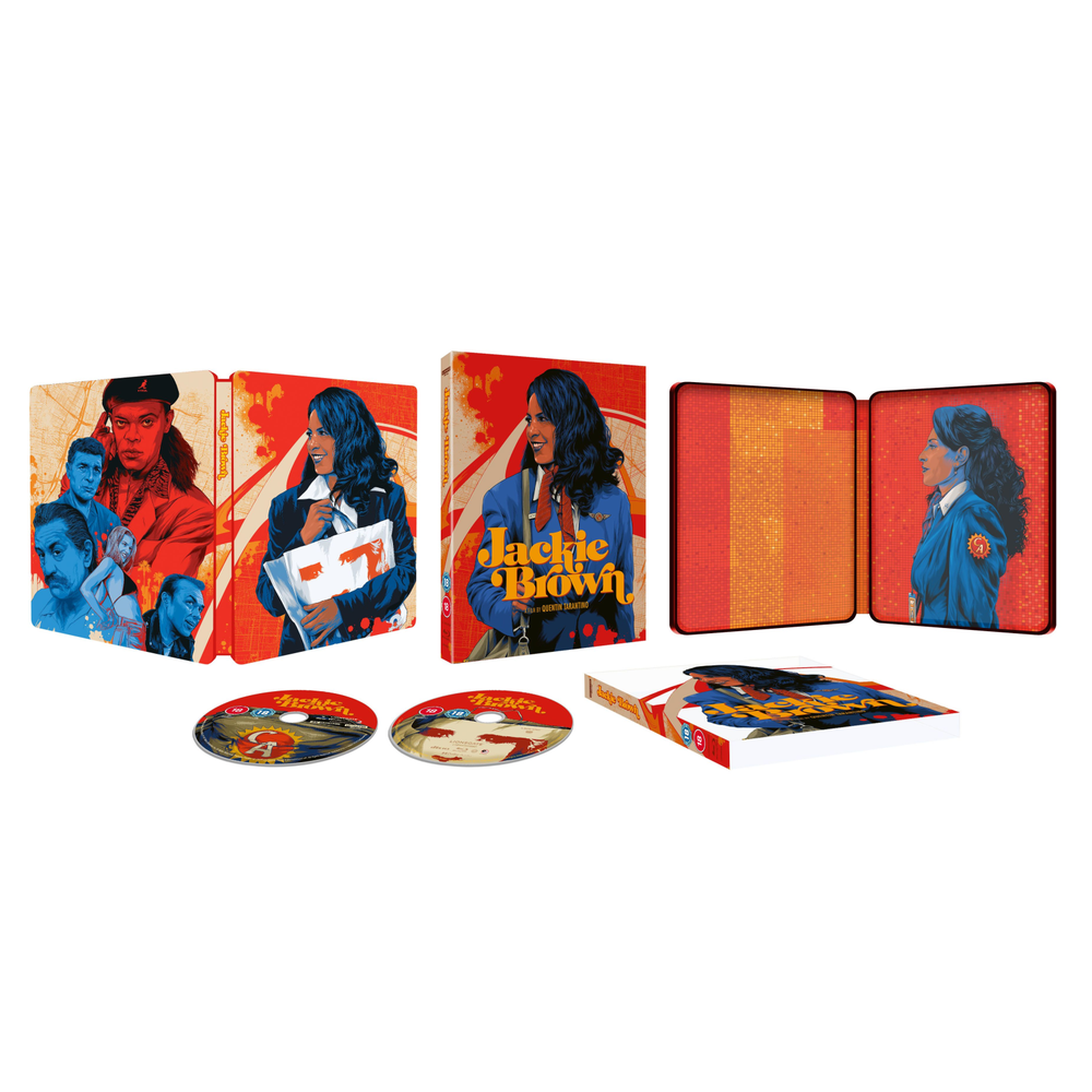 JACKIE BROWN 4K ULTRA HD & BLU-RAY STEELBOOK Afbeelding 1