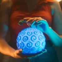 One Piece Netflix Gum Gum Fruit Lamp - undefined undefined