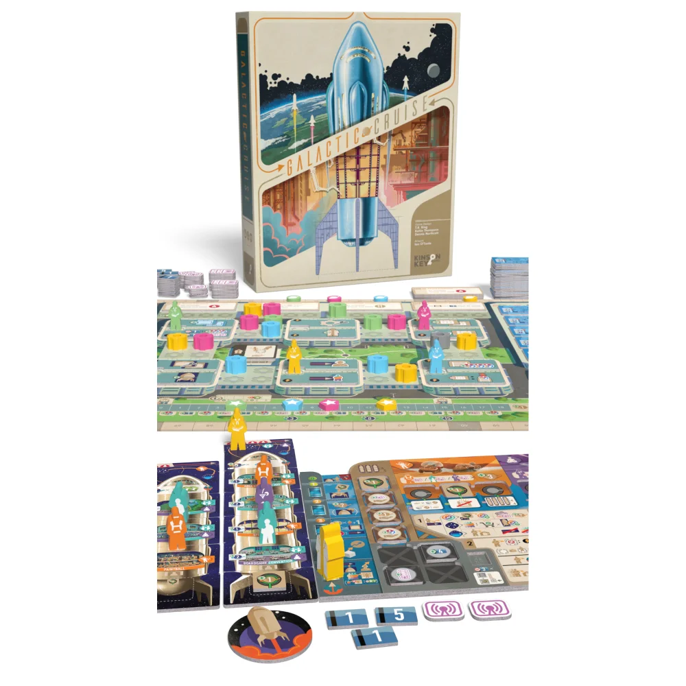 Galactic Cruise Board Game Afbeelding 1