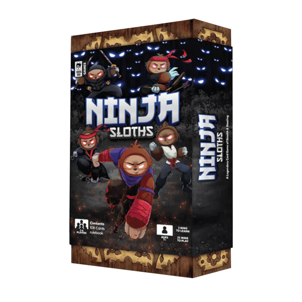 Ninja Sloths Card Game Kickstarter Edition Afbeelding 1