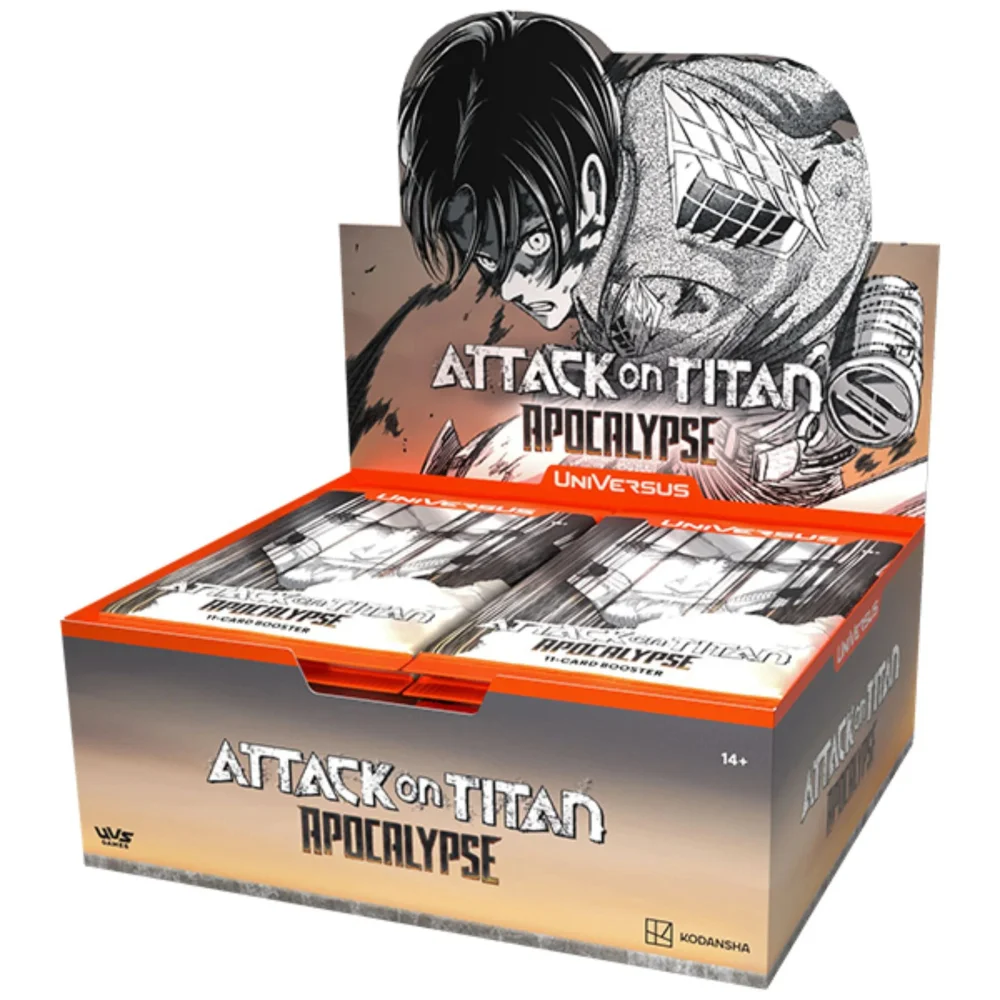 Attack on Titan TCG: Apocalypse Booster Display CDU (24 Packs) Afbeelding 1