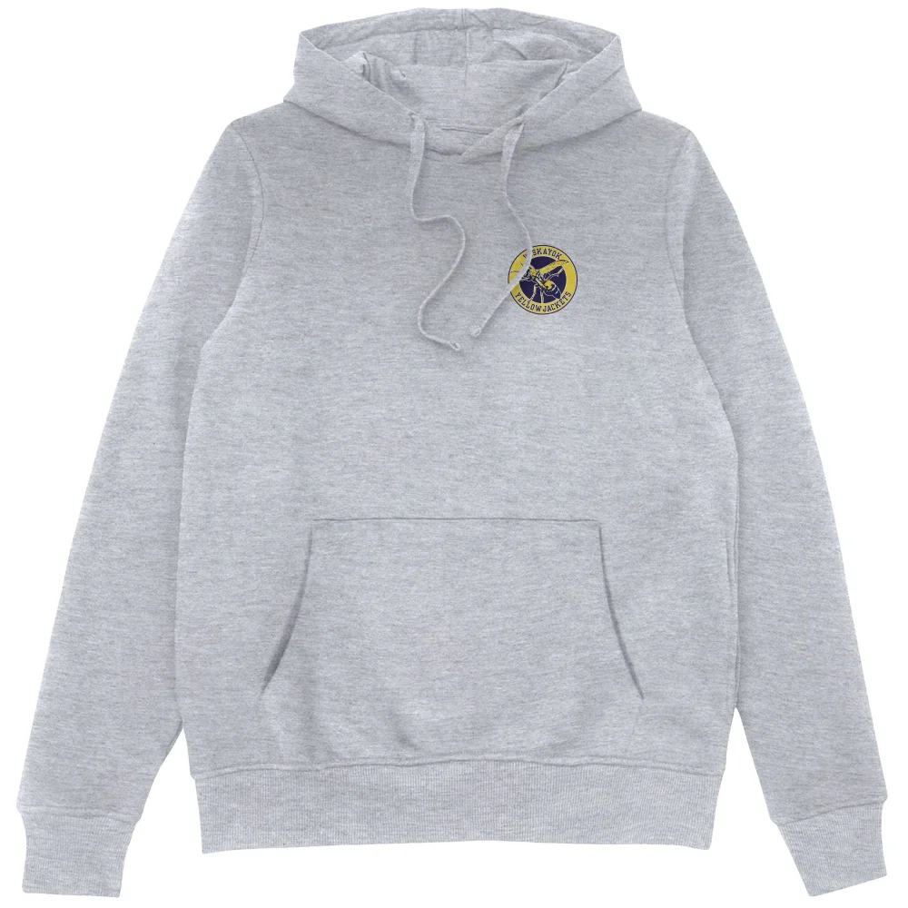 Yellow Jackets Collegiate Hoodie - Grey - S Afbeelding 1