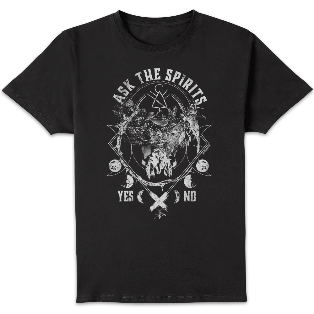 Yellow Jackets Ask The Spirits Unisex T-Shirt - Black - S Afbeelding 1