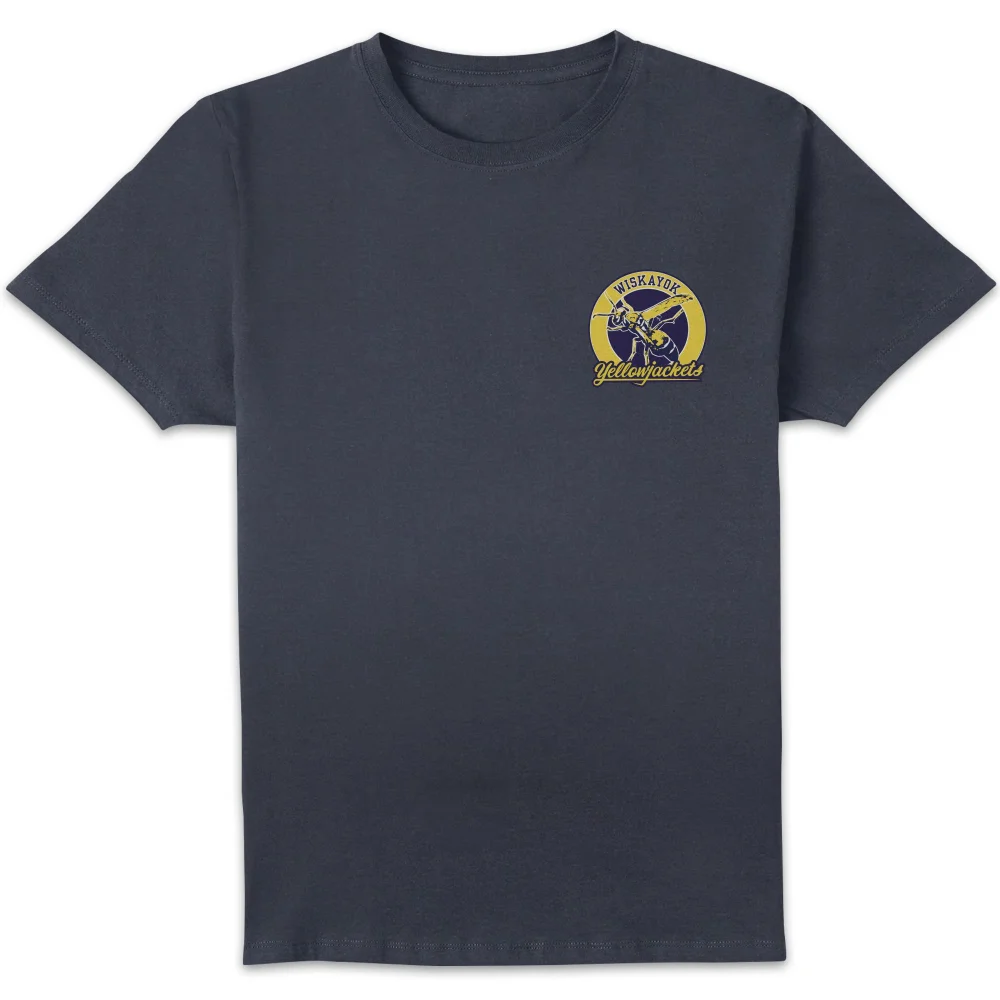 Yellow Jackets Wiskayok Unisex T-Shirt - Navy - S Afbeelding 1