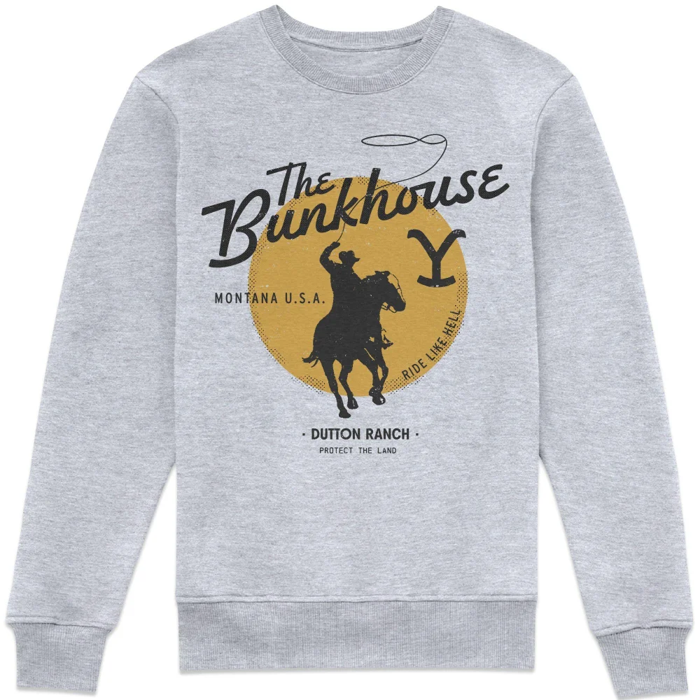Yellowstone The Bunkhouse Sweatshirt - Grey - XS Afbeelding 1