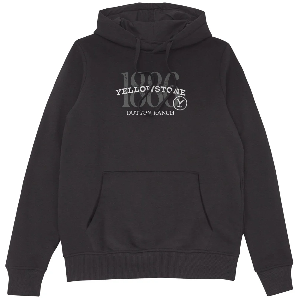 Yellowstone 1886 Hoodie - Black - S Afbeelding 1