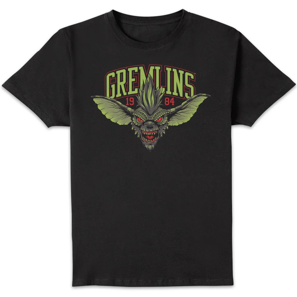 Gremlins Stripe 1984 Unisex T-Shirt - Black - S Afbeelding 1