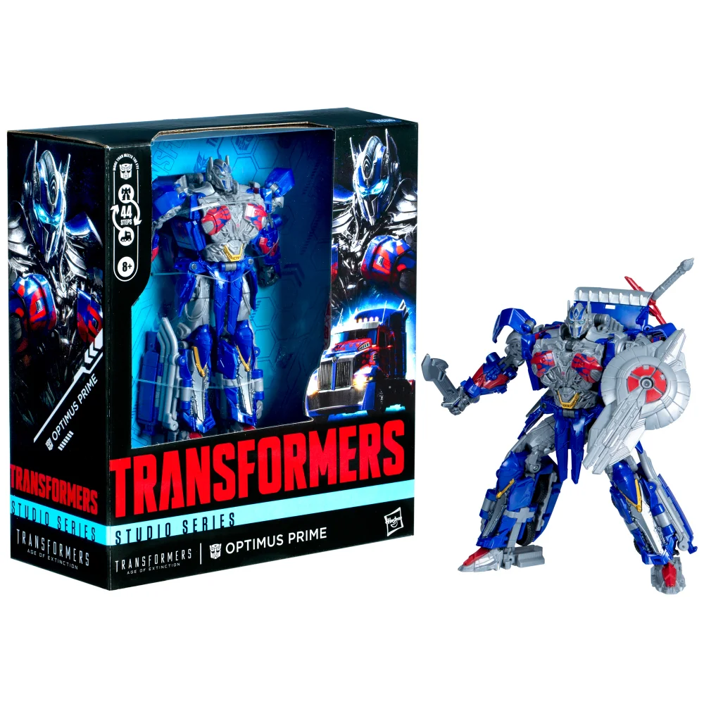 Transformers Studio Series Leader Class Transformers: Age of Extinction Optimus Prime 21.5-cm Action Figure, 8+ Afbeelding 1