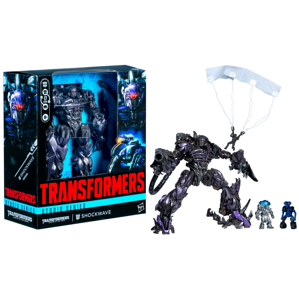 Transformers Studio Series Leader Class Transformers: Dark of the Moon Shockwave 21.5-cm Action Figure, 8+ Afbeelding 1