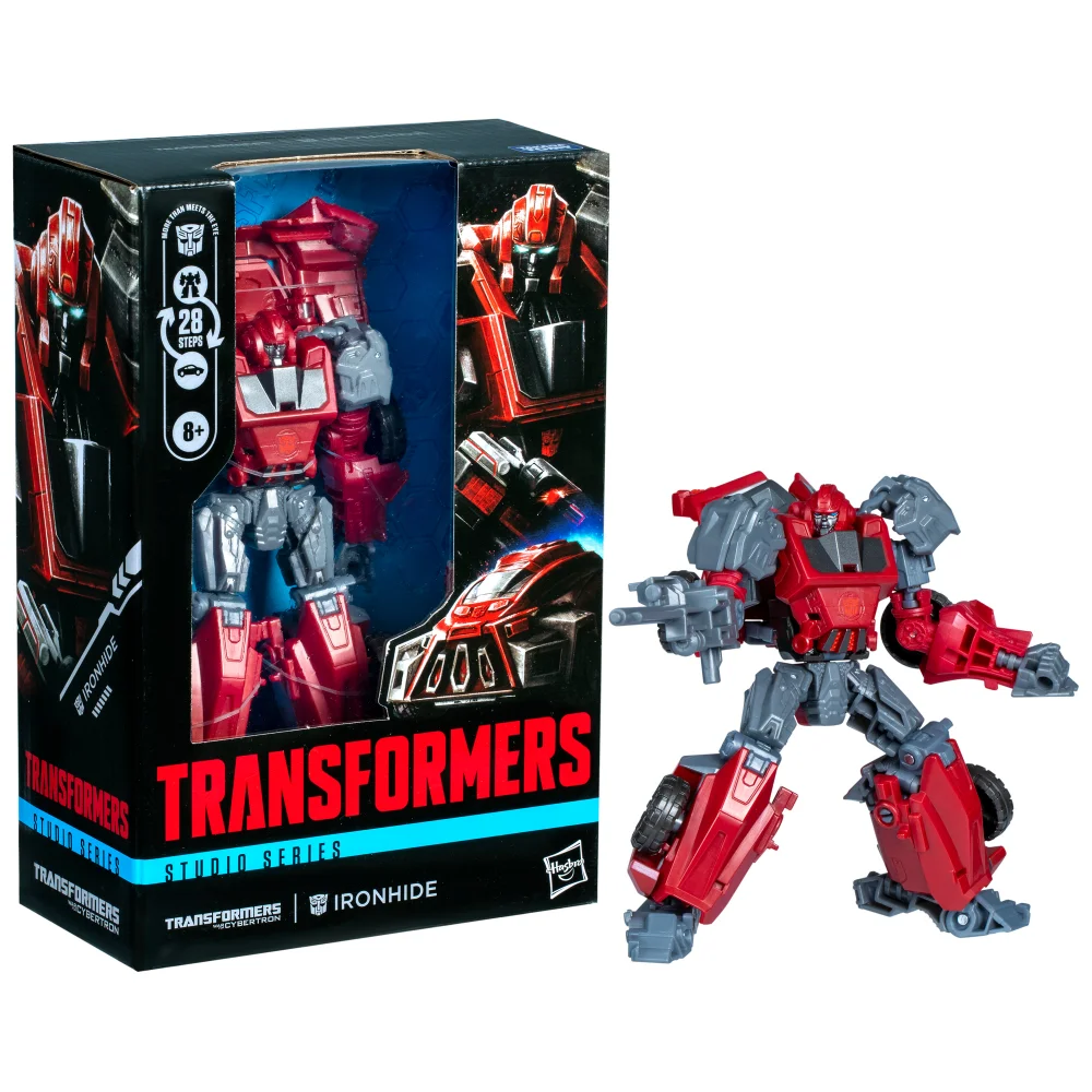 Transformers Studio Series Voyager Class Transformers: War for Cybertron Gamer Edition Ironhide Action Figure Afbeelding 1