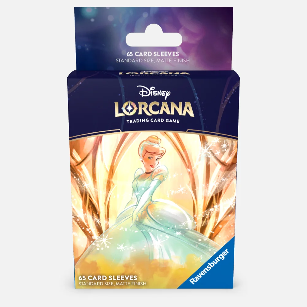 Disney Lorcana Trading Card Game Archazia's Island Cinderella Sleeve Pack Afbeelding 1