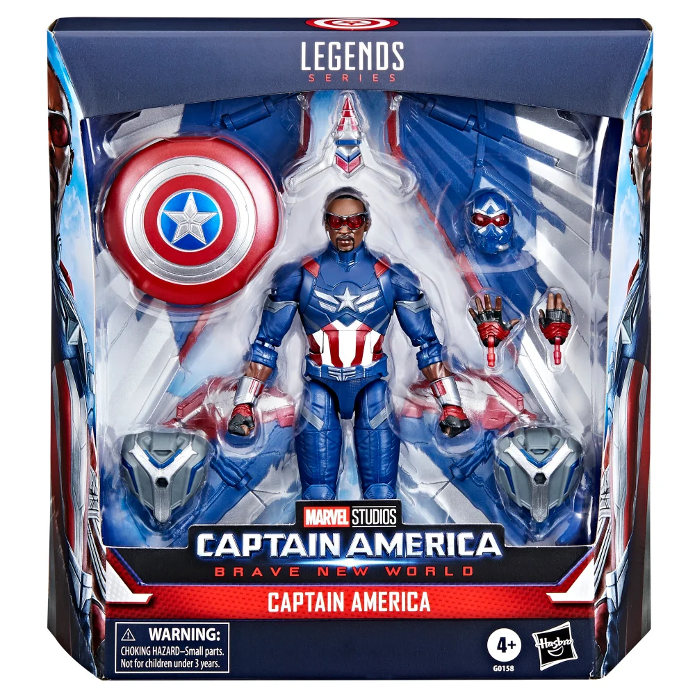 Hasbro Marvel Legends Series Captain America Captain America: Brave New World Deluxe Action Figure (6”) Afbeelding 1