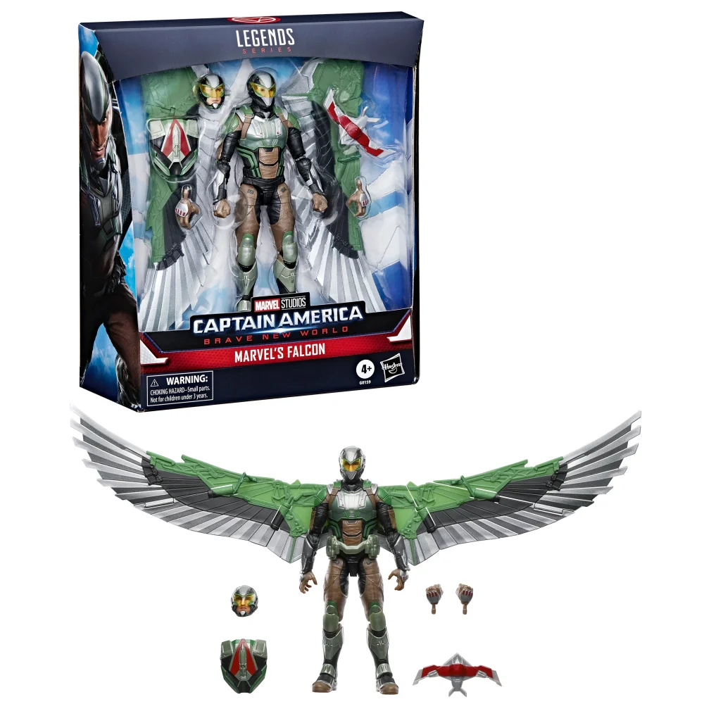 Hasbro Marvel Legends Series Marvel’s Falcon, Captain America: Brave New World Action Figure (6”) Afbeelding 1