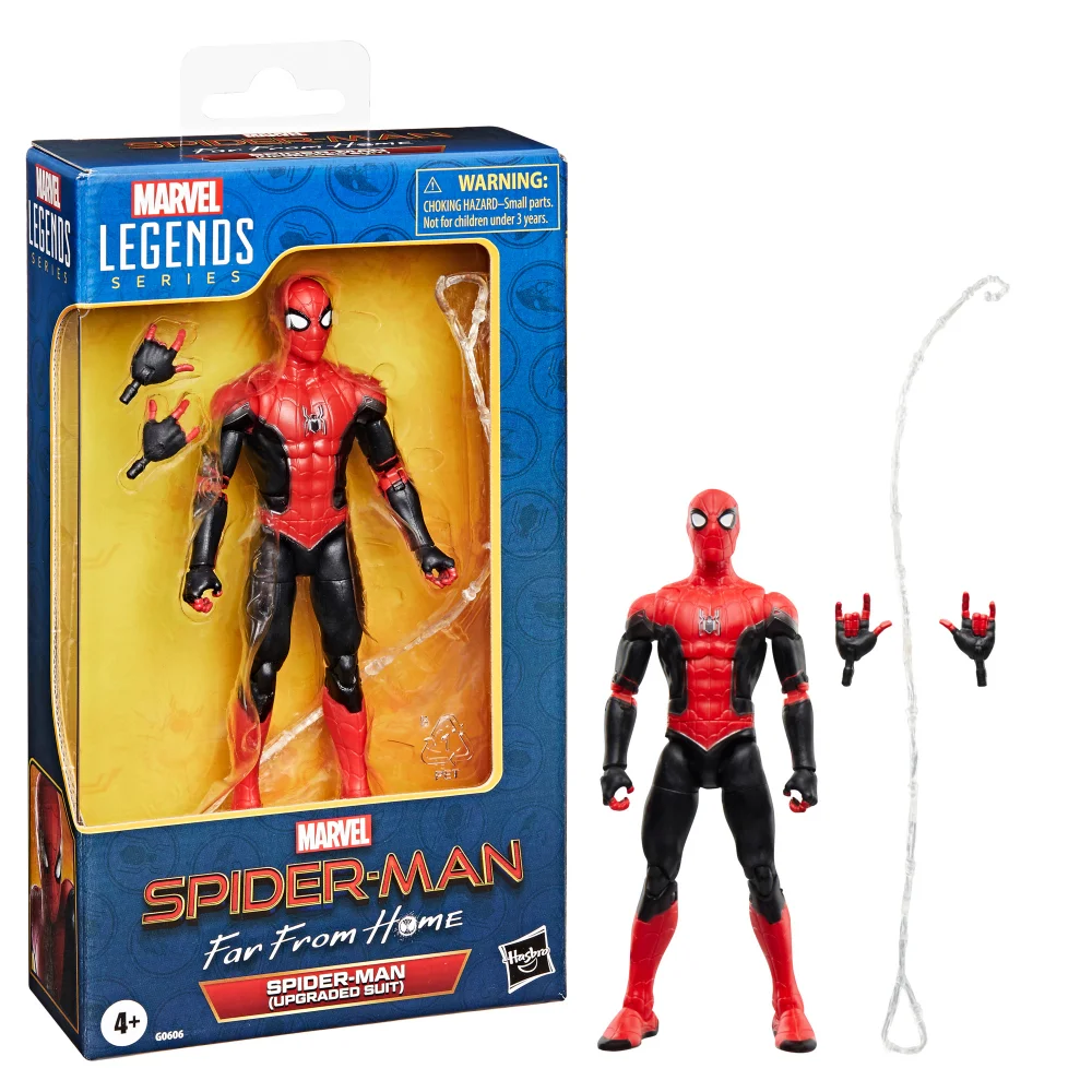 Hasbro Marvel Legends Series Spider-Man (Upgraded Suit), Spider-Man: Far From Home Action Figure Afbeelding 1