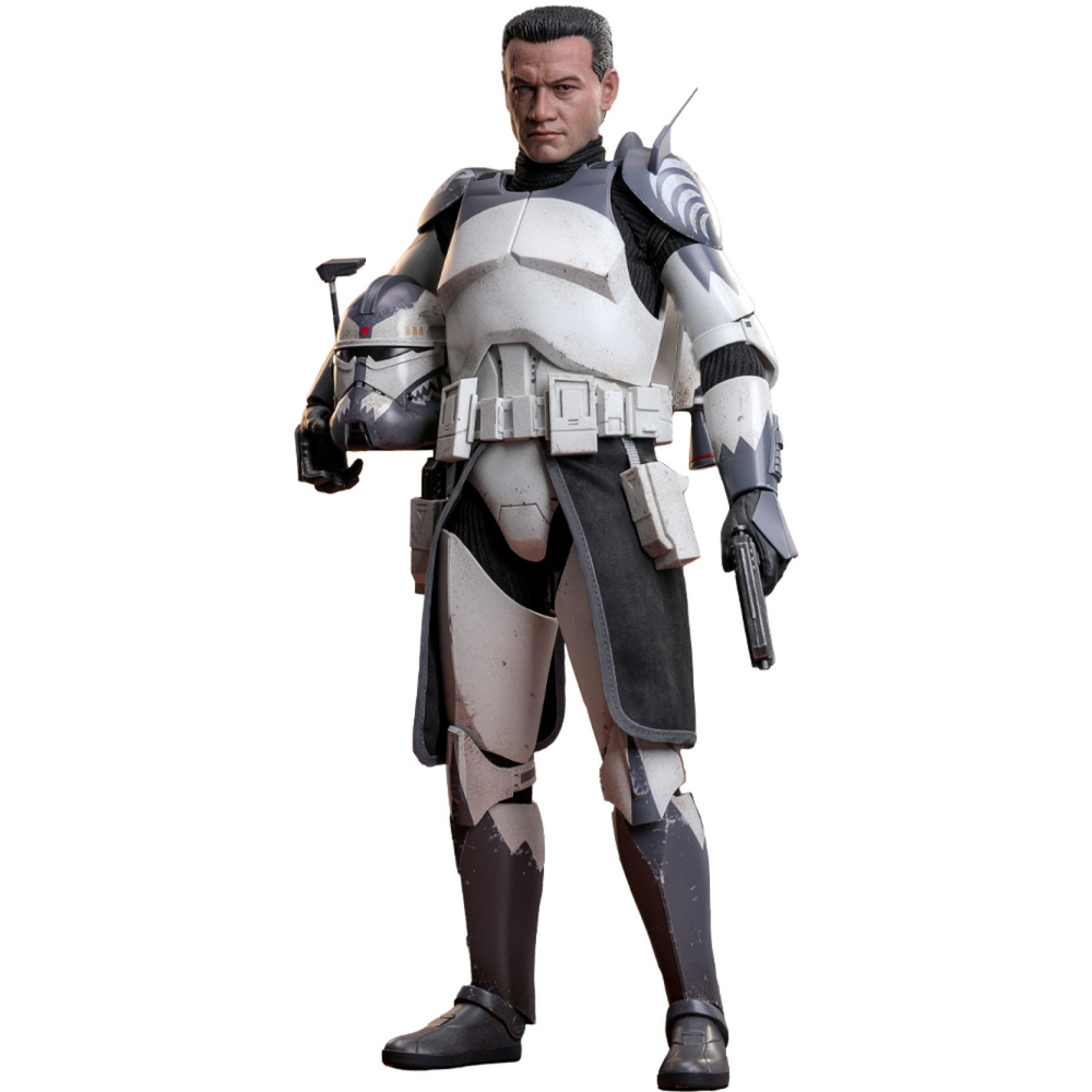Hot Toys Star Wars Clone Commander Wolffe 1:6 Scale Figure Afbeelding 1