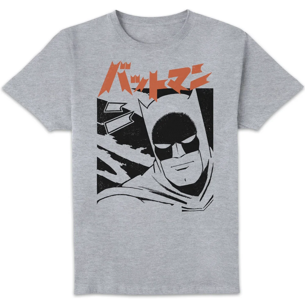 Batman Dark Knight Unisex T-Shirt - Grey - M Afbeelding 1