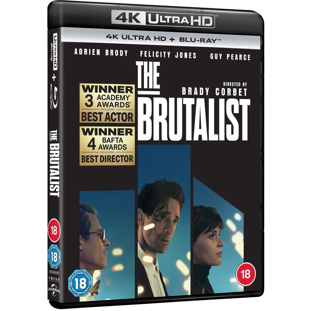 The Brutalist 4K Ultra HD (includes Blu-Ray) Afbeelding 1