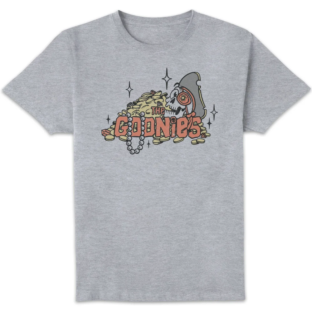 The Goonies Treasure Unisex T-Shirt - Grey - S Afbeelding 1