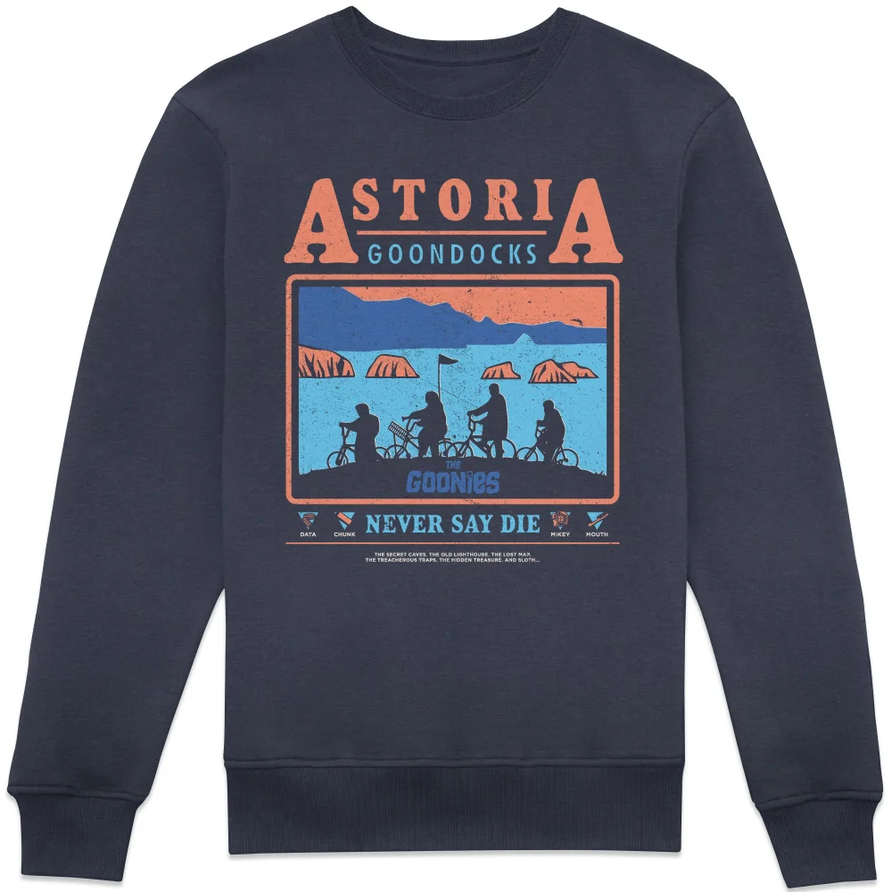 The Goonies Astoria Goondocks Sweatshirt - Navy - XS Afbeelding 1