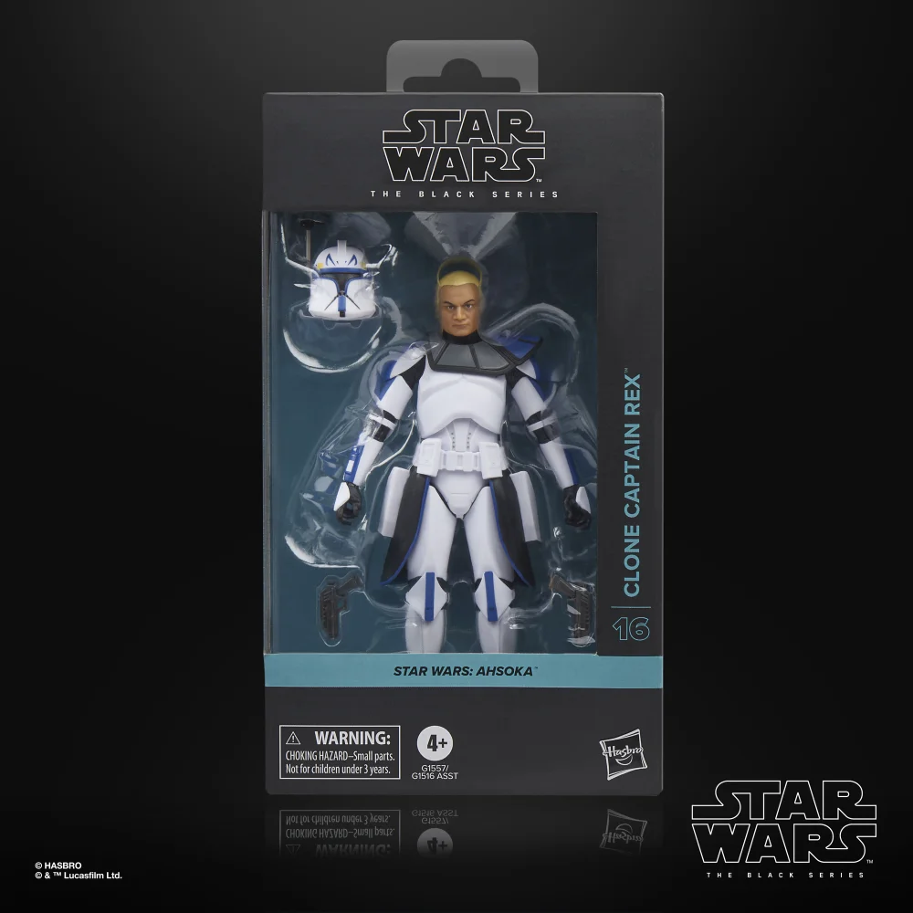 Hasbro Star Wars The Black Series Clone Captain Rex, Star Wars: Ahsoka Action Figure (6”) Afbeelding 1
