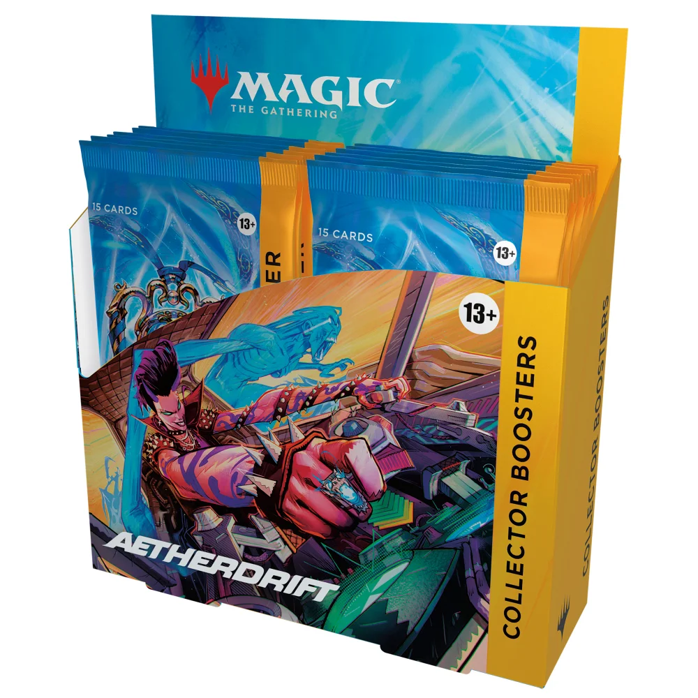 Magic: The Gathering Aetherdrift Collector Booster Display (12 Packs) Afbeelding 1