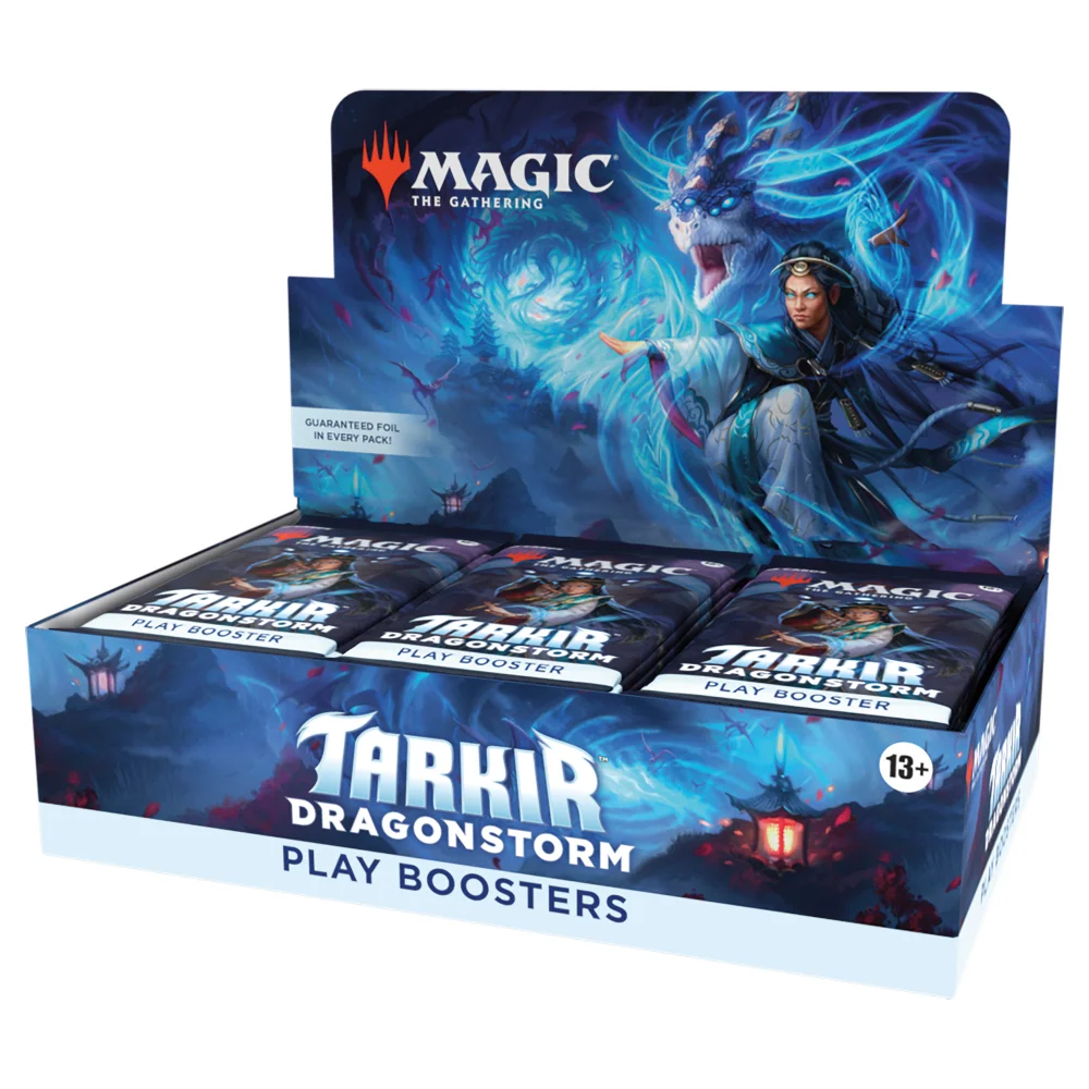 Magic: The Gathering Tarkir: Dragonstorm Play Booster Box (30 Packs) Afbeelding 1