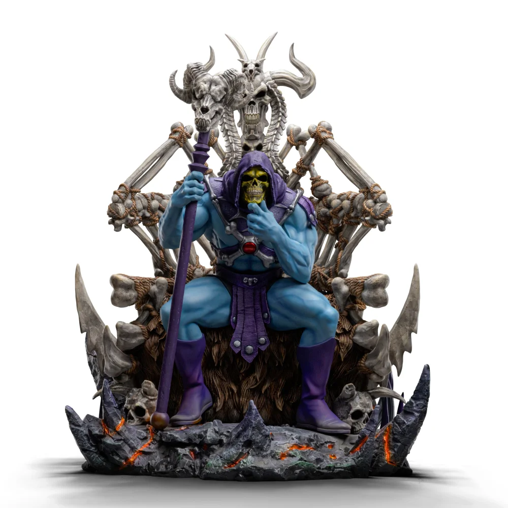 Iron Studios Masters of the Universe Skeletor on Throne (10th anniversary) Prime Scale 1/3 Statue Afbeelding 1