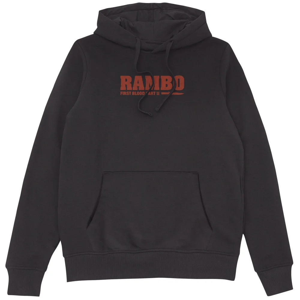 Rambo First Blood Part II Guerilla Warfare Hoodie - Black - S Afbeelding 1