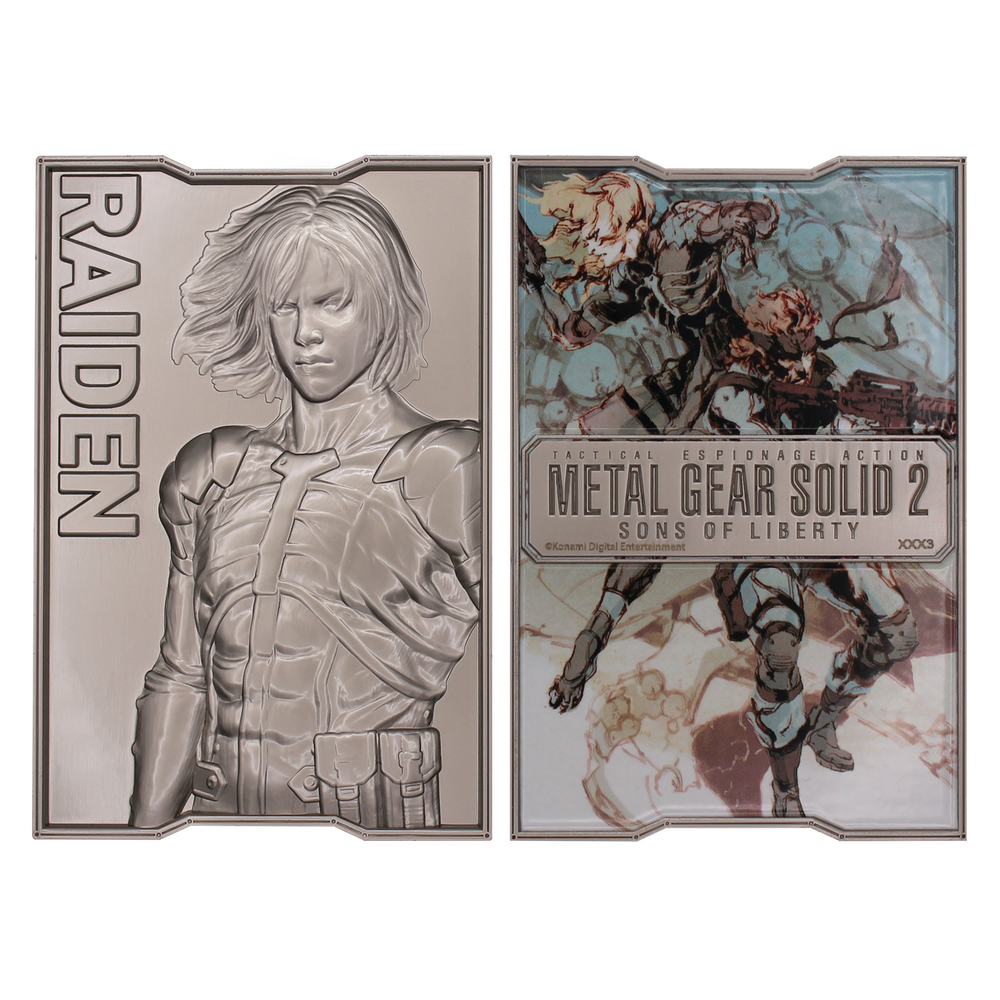 Metal Gear Solid 2 Raiden Ingot Afbeelding 1