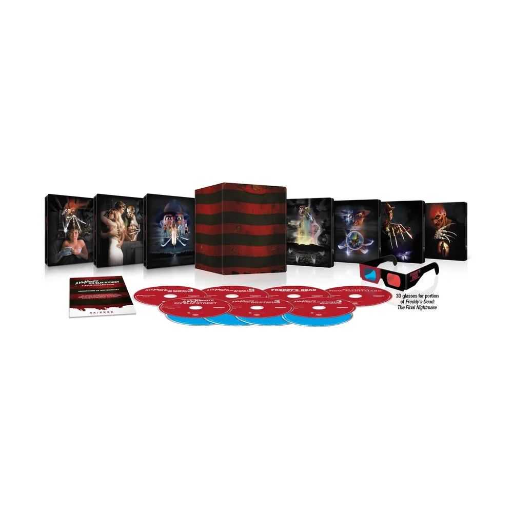 A Nightmare on Elm Street 7-Film 4K & Blu-ray Steelbook Collection Afbeelding 1