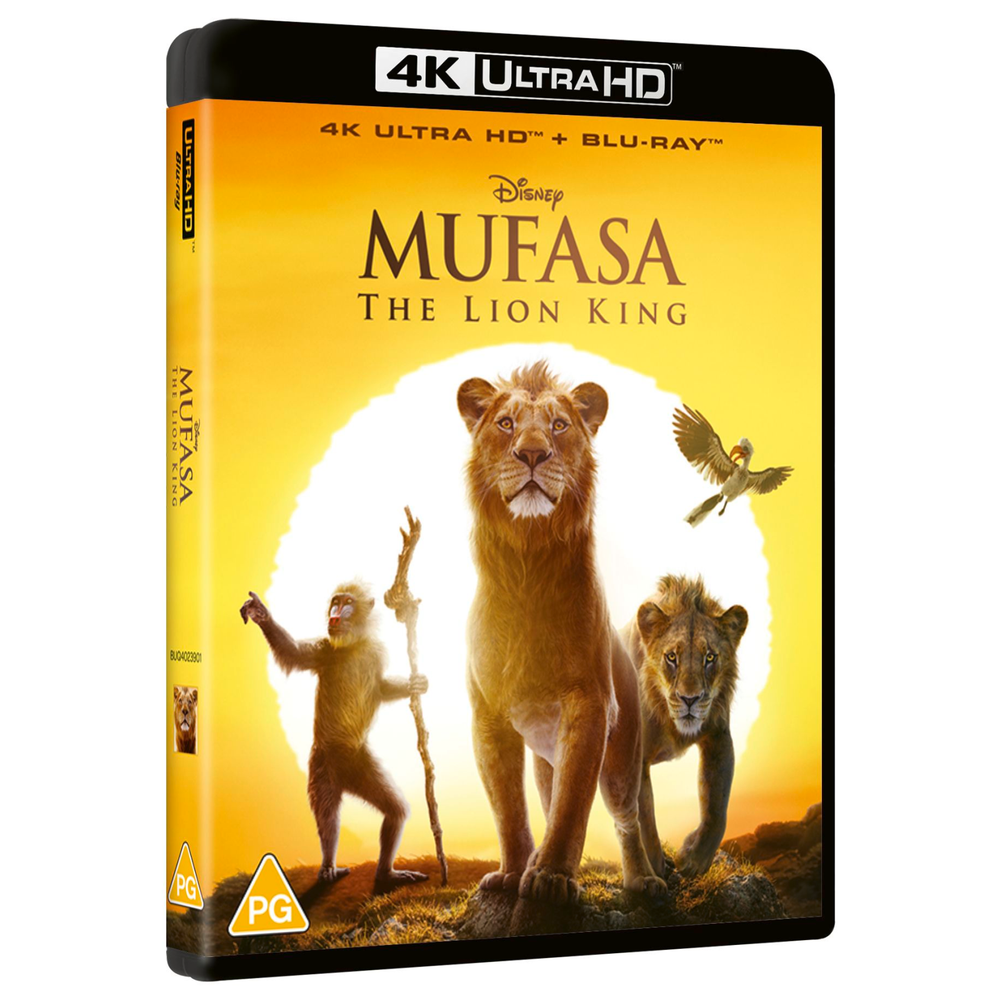 Disney's Mufasa The Lion King 4K Ultra HD (includes Blu-ray) Afbeelding 1