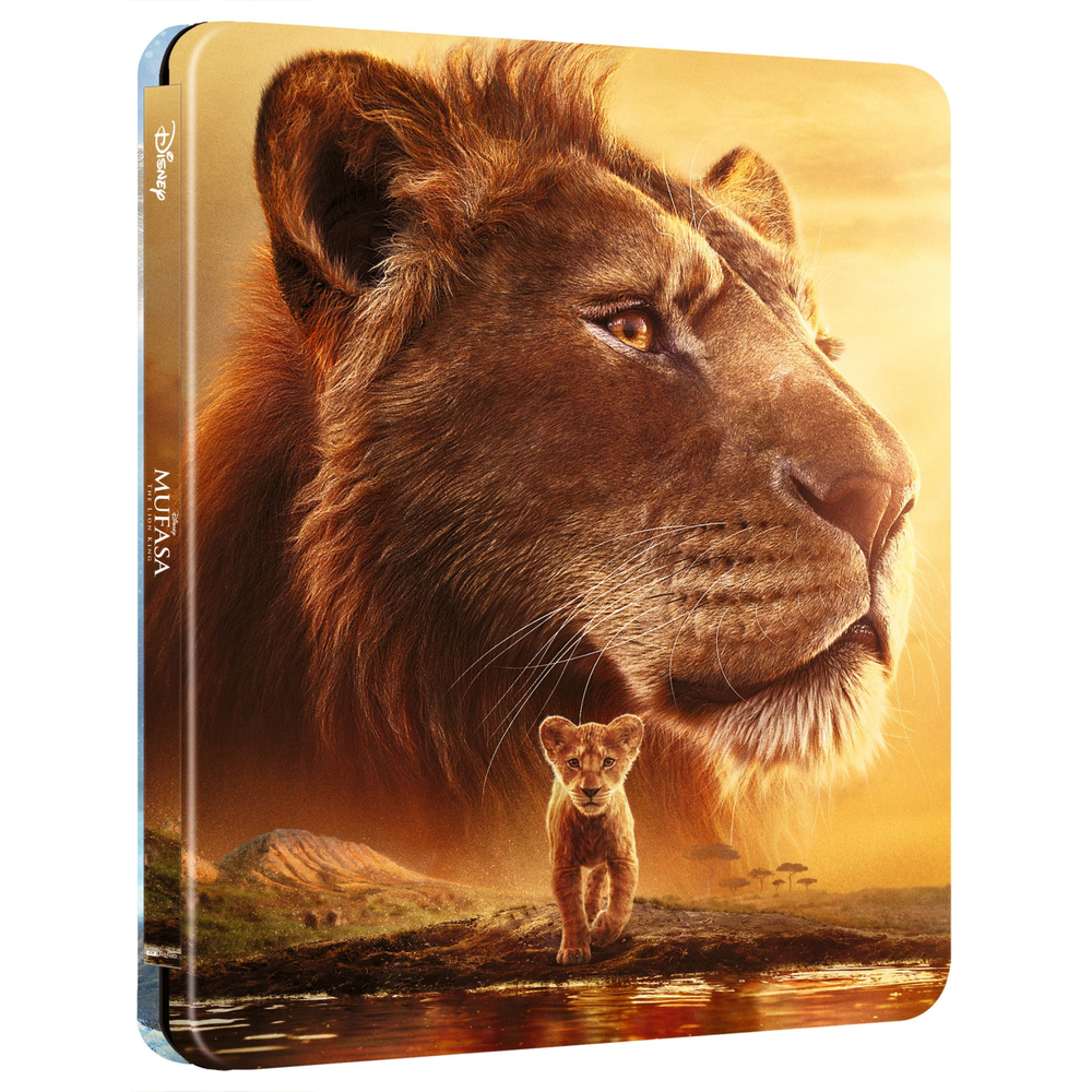 Disney's Mufasa: The Lion King 4K Ultra HD SteelBook (includes Blu-ray) Afbeelding 1
