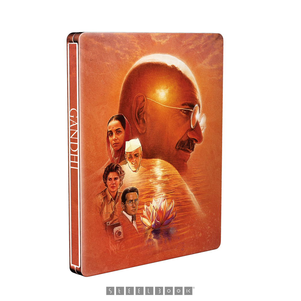 Gandhi 4K Ultra HD SteelBook (includes Blu-ray) Afbeelding 1
