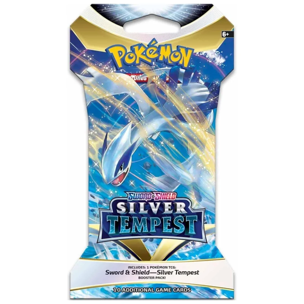 Pokemon TCG: Sword and Sheild Silver Tempest Sleeved Booster Pack Afbeelding 1