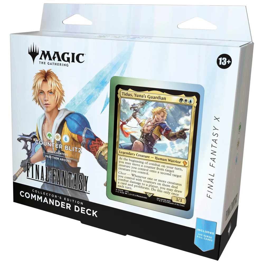 Magic: The Gathering Collector’s Edition FINAL FANTASY X Commander Deck - Counter Blitz Afbeelding 1