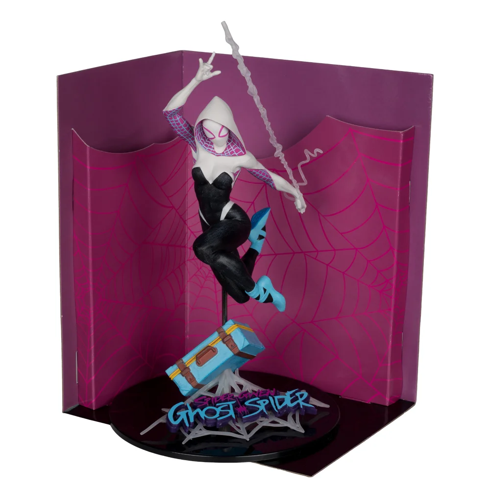 McFarlane Marvel Collection Wave 5 1/10 Scale The Amazing Spider-Man #1 Ghost Spider Afbeelding 1