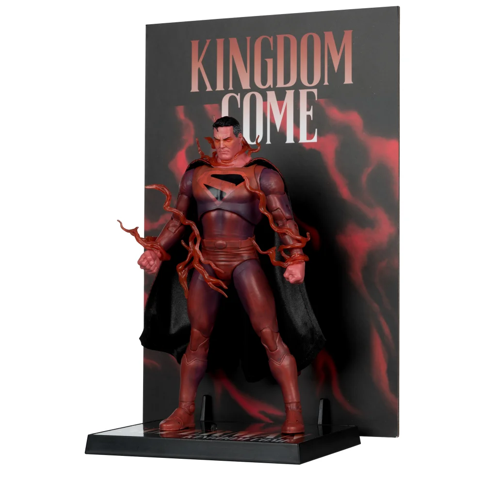 McFarlane DC Multiverse Cover Recreations Kingdom Come Superman Gold Label Version Action Figure (7") Afbeelding 1