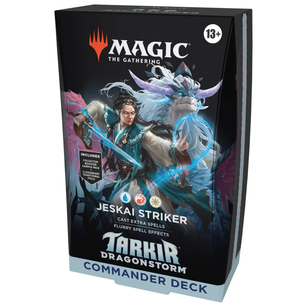 Magic: The Gathering Tarkir: Dragonstorm Commander Deck - Jeskai Striker Afbeelding 1