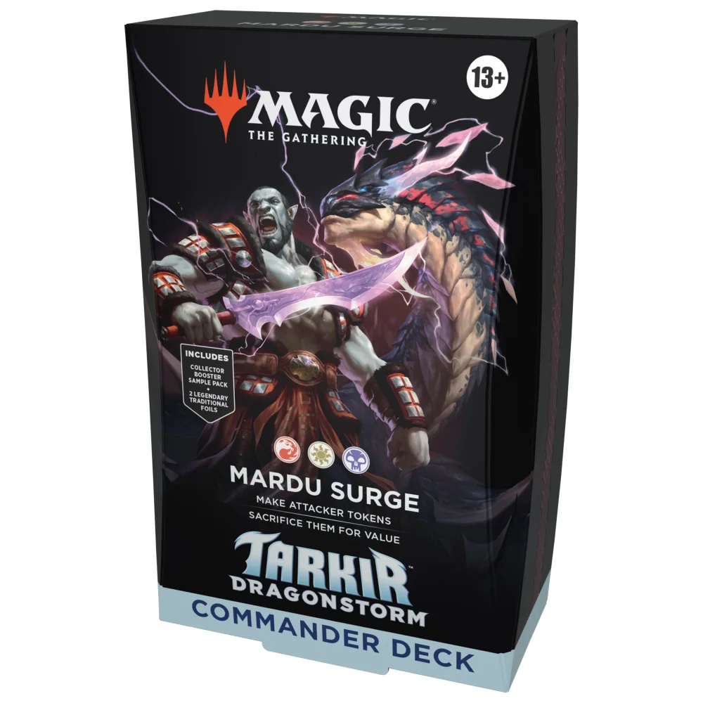 Magic: The Gathering Tarkir: Dragonstorm Commander Deck - Mardu Surge Afbeelding 1