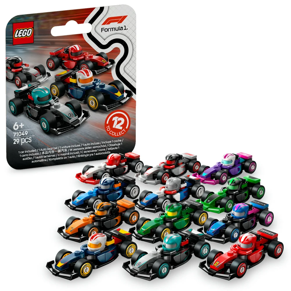 LEGO F1® Collectible Race Cars CDU 71049 Afbeelding 1