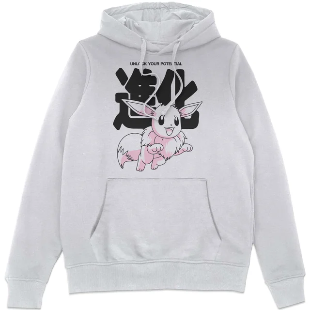 Pokémon Circle Of Eevee Evolutions Hoodie - White
