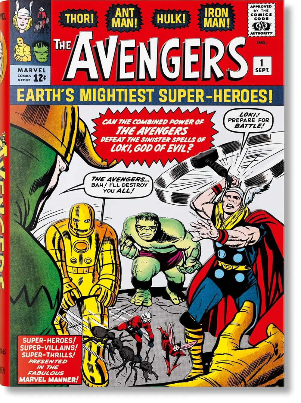 Marvel Comics Library. Avengers. 1963–1965 Afbeelding 1